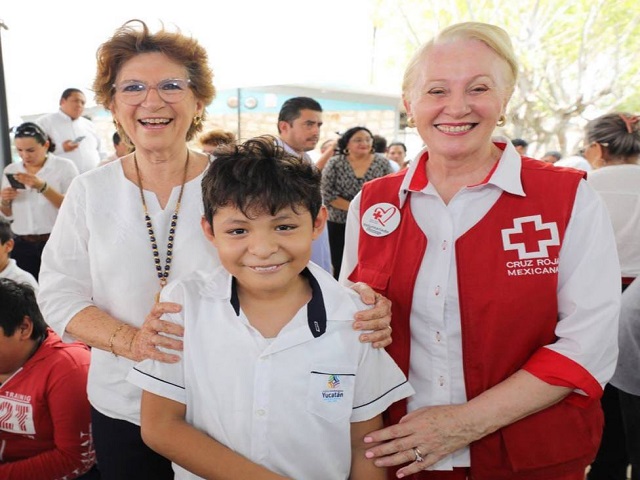 Yucatán y la Cruz Roja Mexicana suman esfuerzos en beneficio de las y los yucatecos