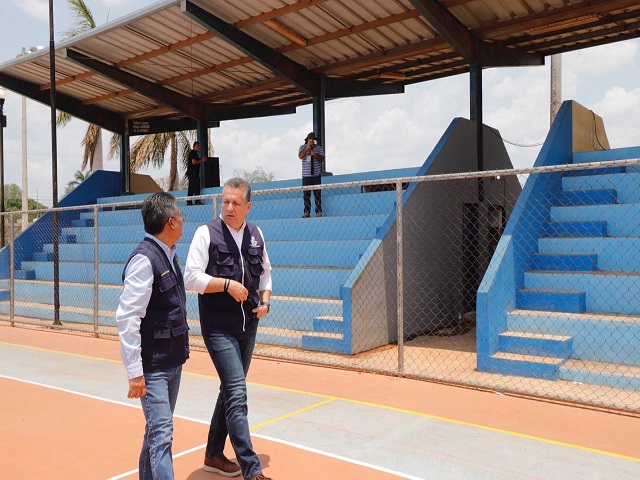 El Ayuntamiento garantiza la seguridad en los parques y canchas deportivas de Mérida.