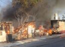 Incendio en Dzununcán deja siete viviendas afectadas y tres personas atendidas