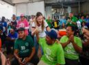Cecilia Patrón comparte momento deportivo con colaboradores municipales