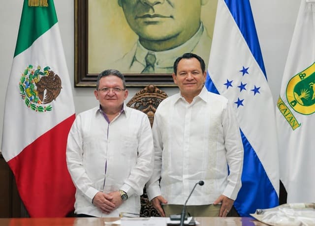 Gobierno de Yucatán y Honduras estrechan relaciones de cooperación
