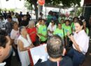 Entrega Cecilia Patrón calles repavimentadas y con señalética nueva