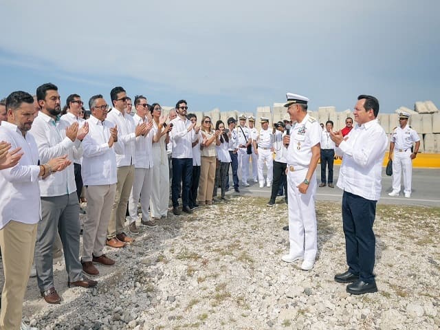 Comienza la construcción de la nueva plataforma del Puerto de Altura de Progreso
