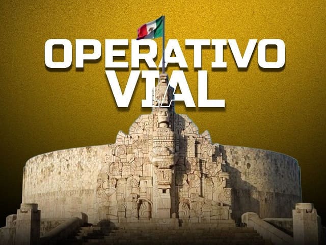 Dispositivo preventivo vial para el domingo en el monumento a la patria