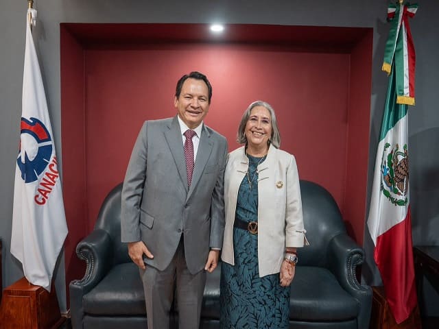  Yucatán consolida alianza con Canacintra para atraer inversión y generar empleos