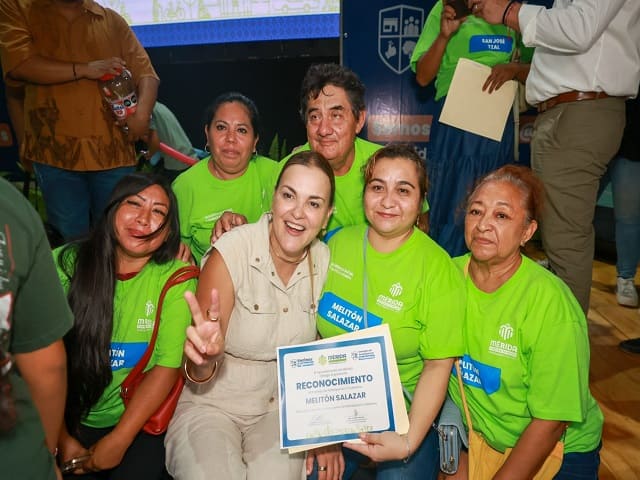 Impulsa Cecilia Patrón la organización vecinal en Mérida y suma a comités de vigilancia en la prevención social del delito