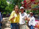 Cecilia Patrón impulsa mejoras en espacios recreativos para las familias de Mérida
