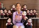 Geraldine Ponce reparte muñecas con su imagen y desata polémica