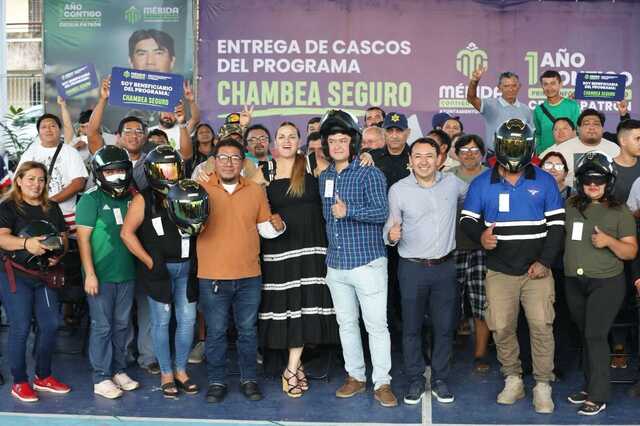 Cecilia Patrón fortalece la seguridad vial y apoya la economía de quienes utilizan la motocicleta como herramienta de trabajo 