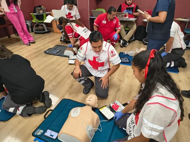 Cruz Roja Mexicana Delegación Yucatán amplia su cartera de cursos.
