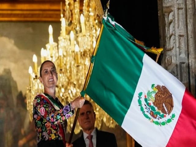 Claudia Sheinbaum encabeza su segundo Grito de Independencia desde Palacio Nacional