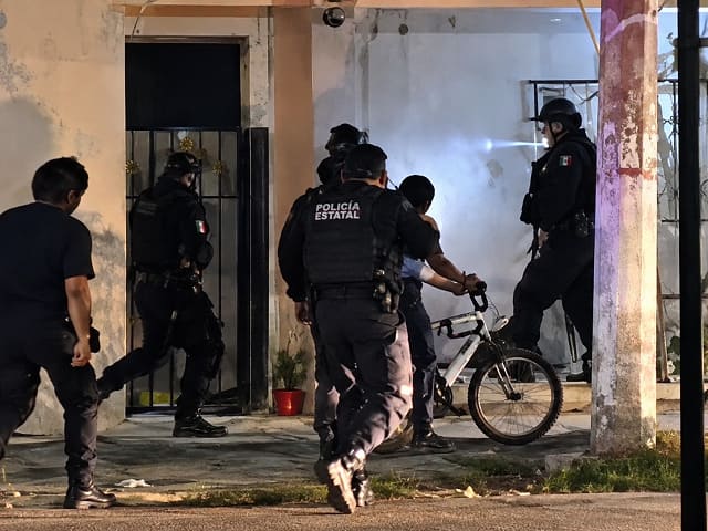 Operativo policial en Izamal genera cuestionamientos: denuncian ingreso a predio y uso de la fuerza