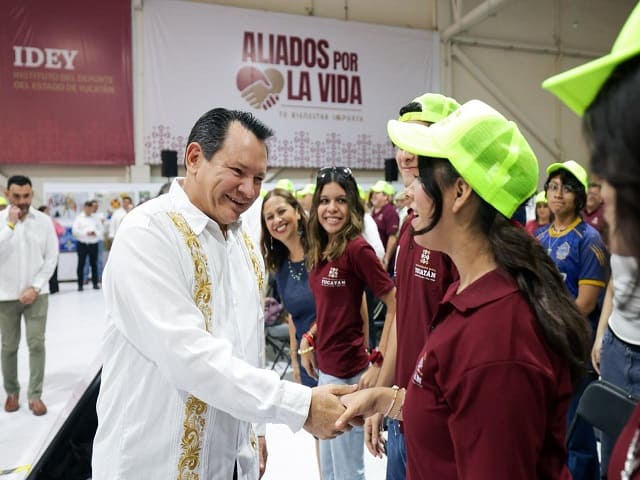 Yucatán registra 79 suicidios menos en 2025; Aliados por la Vida llega a 60 planteles