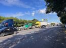 Transportistas paralizan parte del Periférico de Mérida; denuncian cobros que terminan pagando los consumidores