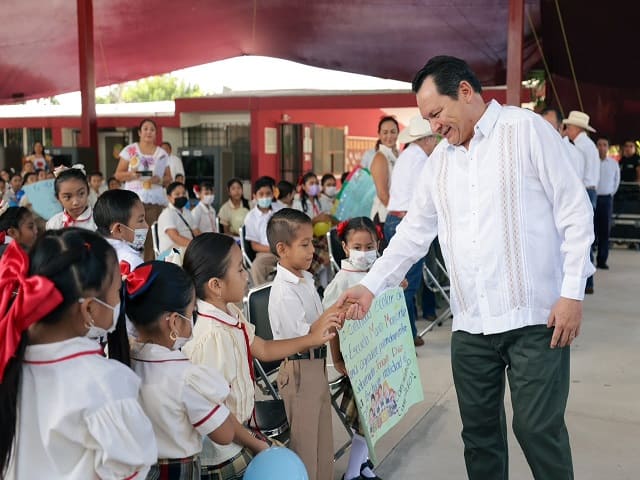 Renacimiento Maya invierte 7 millones de pesos en infraestructura educativa digna en Sucilá