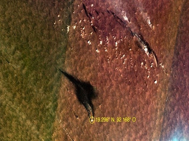 Detectan posible nueva mancha de hidrocarburos frente a Campeche
