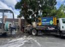 Ayuntamiento de Mérida intensifica trabajos preventivos ante efectos de zona de baja presión en el Golfo de México.